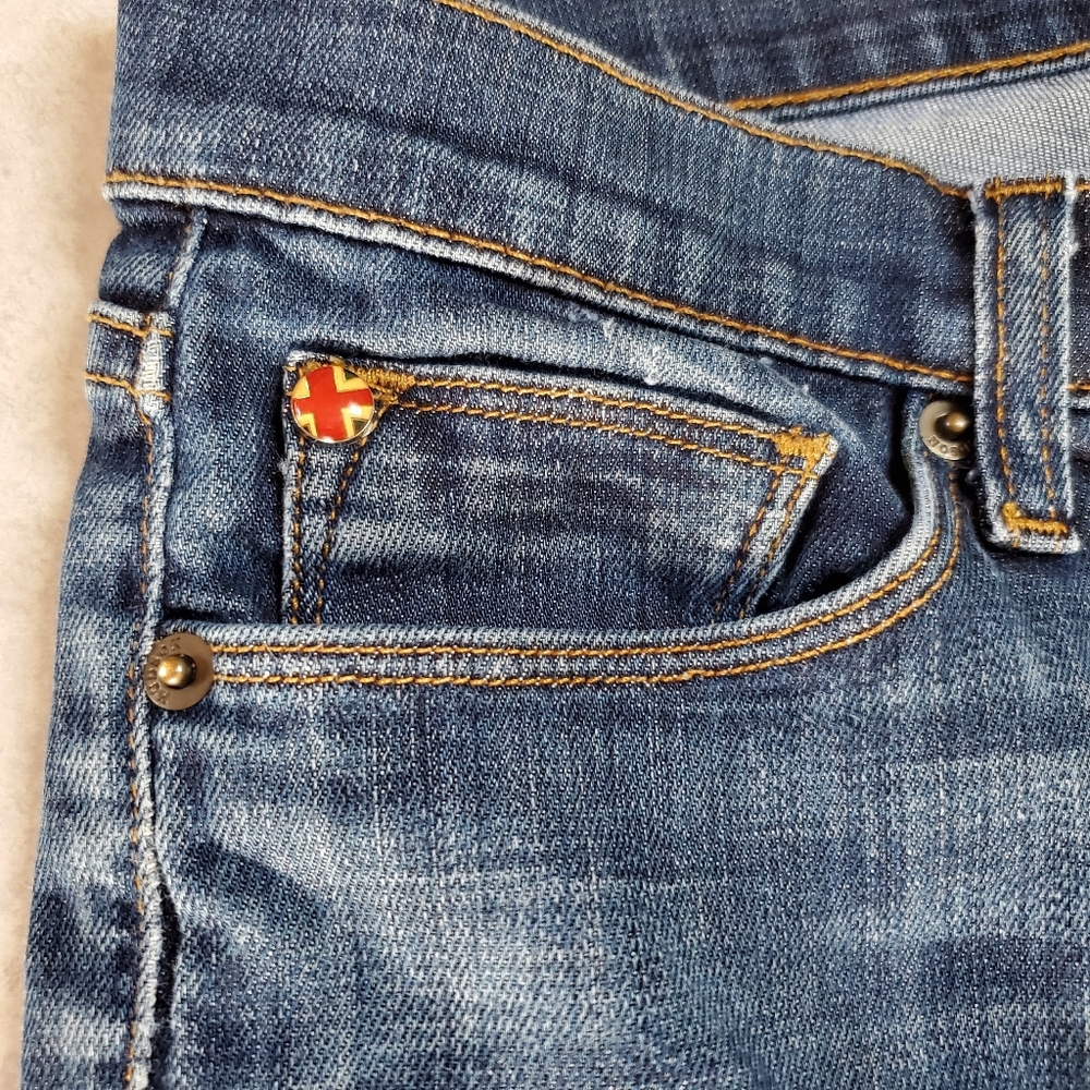 Hudson Colette Skinny Distressed Jeans - Picture 10 of 14